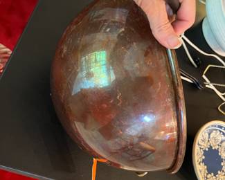 $48 - Williams & Sonoma copper mixing bowl or bain marie bowl 12"W