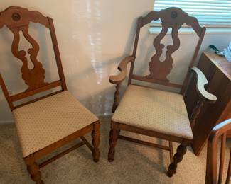 Pair of his and hers chairs