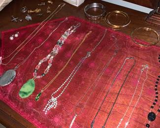 Ladies costume jewelry