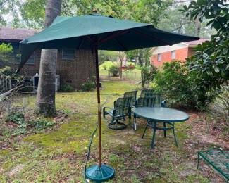 Umbrella for patio set