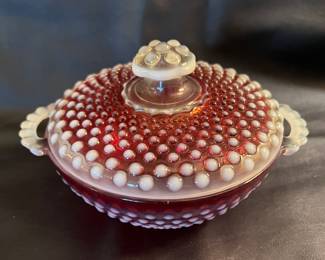 Fenton covered dish