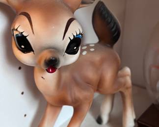 Vintage ceramic deer