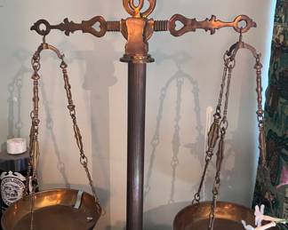 Brass scales