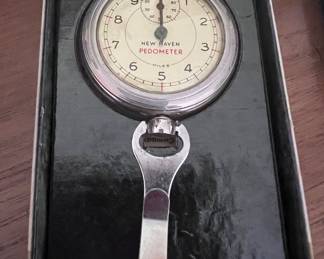 Vintage pedometer