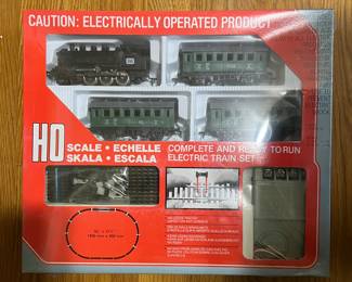 Electric train set
