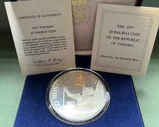 1977 Panama commemorative medal