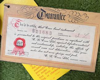 Vintage Conn Ltd. clarinet