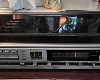 Phonograph with 8-track tape player and radio tuner