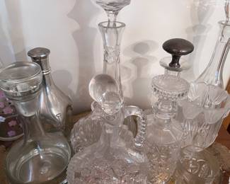 Crystal decanters