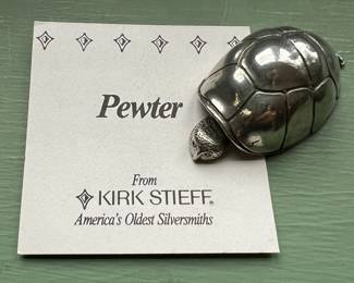 Miniature turtle by Kirk Stieff