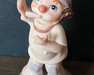 Lefton clown figurine 