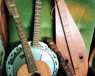 Collection of musical instruments