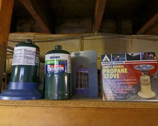 Propane stove and Propane