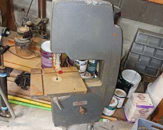 Band saw Shop Smith multi-tool woodworking system