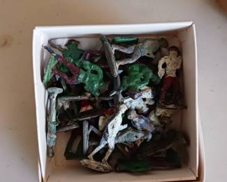 Box of Lead Soldiers