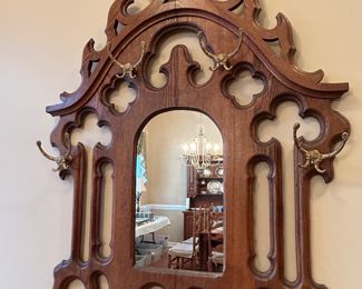 	#1	Antique hall tree 95x14x36	 $300.00 				