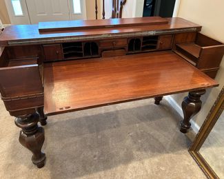 	#2	Antique desk  54x23x33.5	 $400.00 				