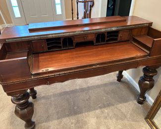 	#2	Antique desk  54x23x33.5	 $400.00 				