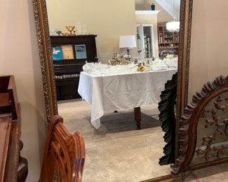 	#3	Large heavy framed mirror 34x52	 $50.00 				