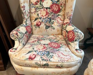 	#8	Highland House wing back chair	 $50.00 				
