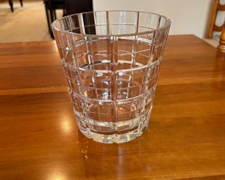 	#17	Waterford ice bucket 6.5"H	 $40.00 				