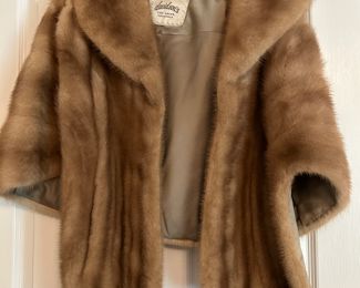	#42	Mink stole Davidson's Fur Salon	 $50.00 				