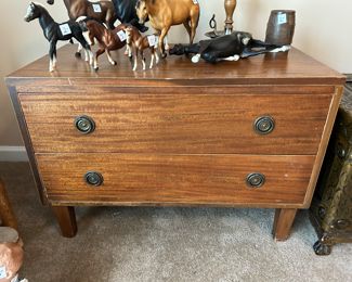 	#44	Mid century cabinet 33x17x22	 $80.00 				