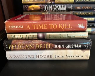 	#86	John Grisham set of 4 First Edition Books. Not signed.	 $75.00 				