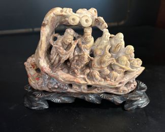 *	#92	Chinese Soap Stone 	 $40.00 				
