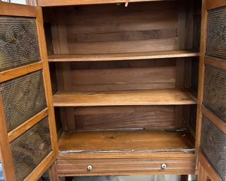 	#73	Vintage pie safe	 $150.00 				