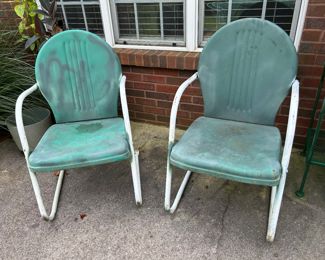	#62	Vintage bouncy chairs set of 2	 $50.00 				
