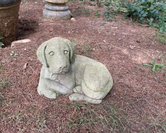 	#66	Concrete dog	 $30.00 				