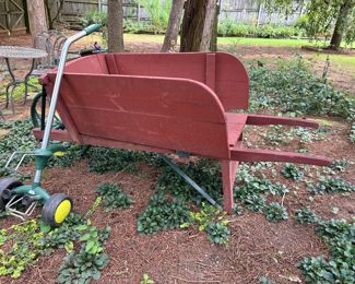 	#67	Red garden cart	 $30.00 				
