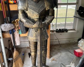Life Size Standing Armour Statue