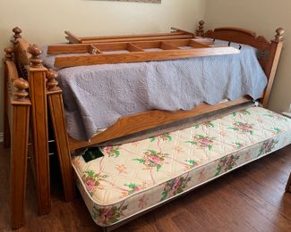 Twin Bunk Bed with Trundle