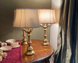 Stiffel Brass Lamps!!