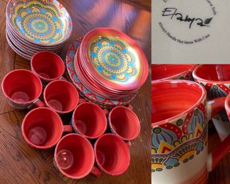 Alama Zen Mozaik Stoneware Dinnerware Set