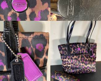 Coach Bag with matching Umbrella 