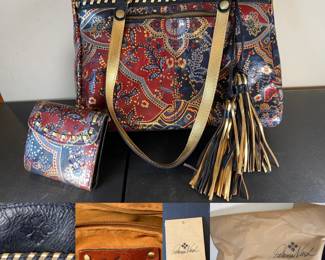 Patricia Nash Purse & Matching Wallet