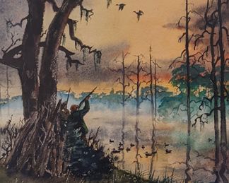 Clay McGaughy Watercolor