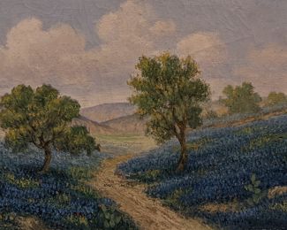 Emil Herman Oil on Canvas laid on Board