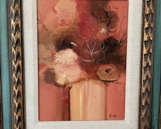  Jerry Seagle , (Austin, TX  1941- 2016) 9 x 12 original oil on canvas. 