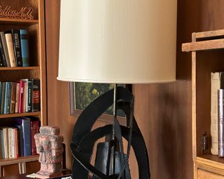 Vintage 1960's Brutalist Lamp by Richard Barr for Laurel Lamp Co. 