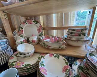 Old Mark Gladding and McBean Franciscan Desert Rose, California Pottery