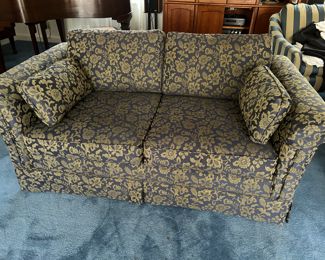 Upholstered Loveseat Custom Crafted for the Sofa & Chair Co., Austin Texas 