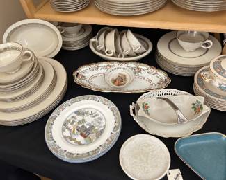 Lenox "Springdale" and Lenox "Majesty", Baccarat, Wedgwood, etc.
