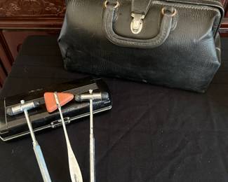 Doctor's bag and tools