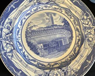 The University of Texas Wedgwood plate "Memorial Stadium"