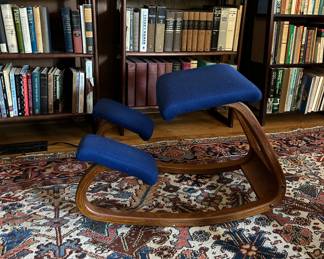 Vintage Danish Modern Balens Variable Kneeling Chair