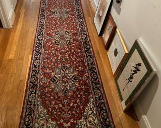 Runner 14' x 2'.7" Made in India in the 1970's $400.